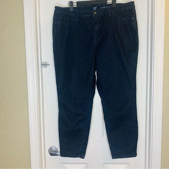 Crown & Ivy Hi-Rise Skinny Jeans Size 20WR - Picture 1 of 11